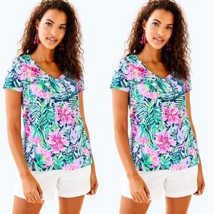 EUC Lilly Pulitzer Etta Top Size Small 🐘